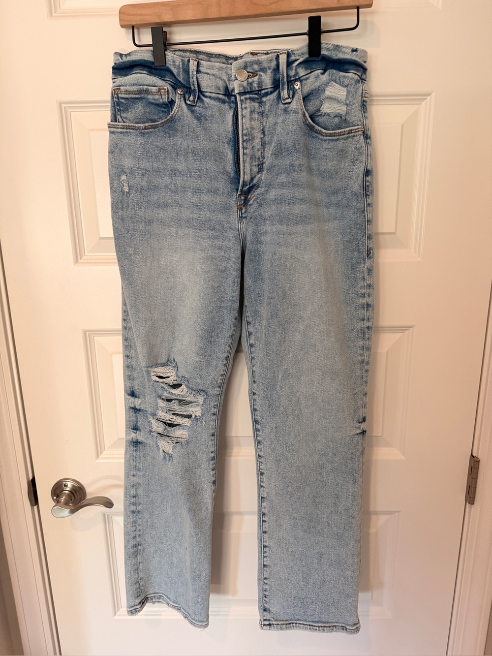 Good American Good Legs straight jeans